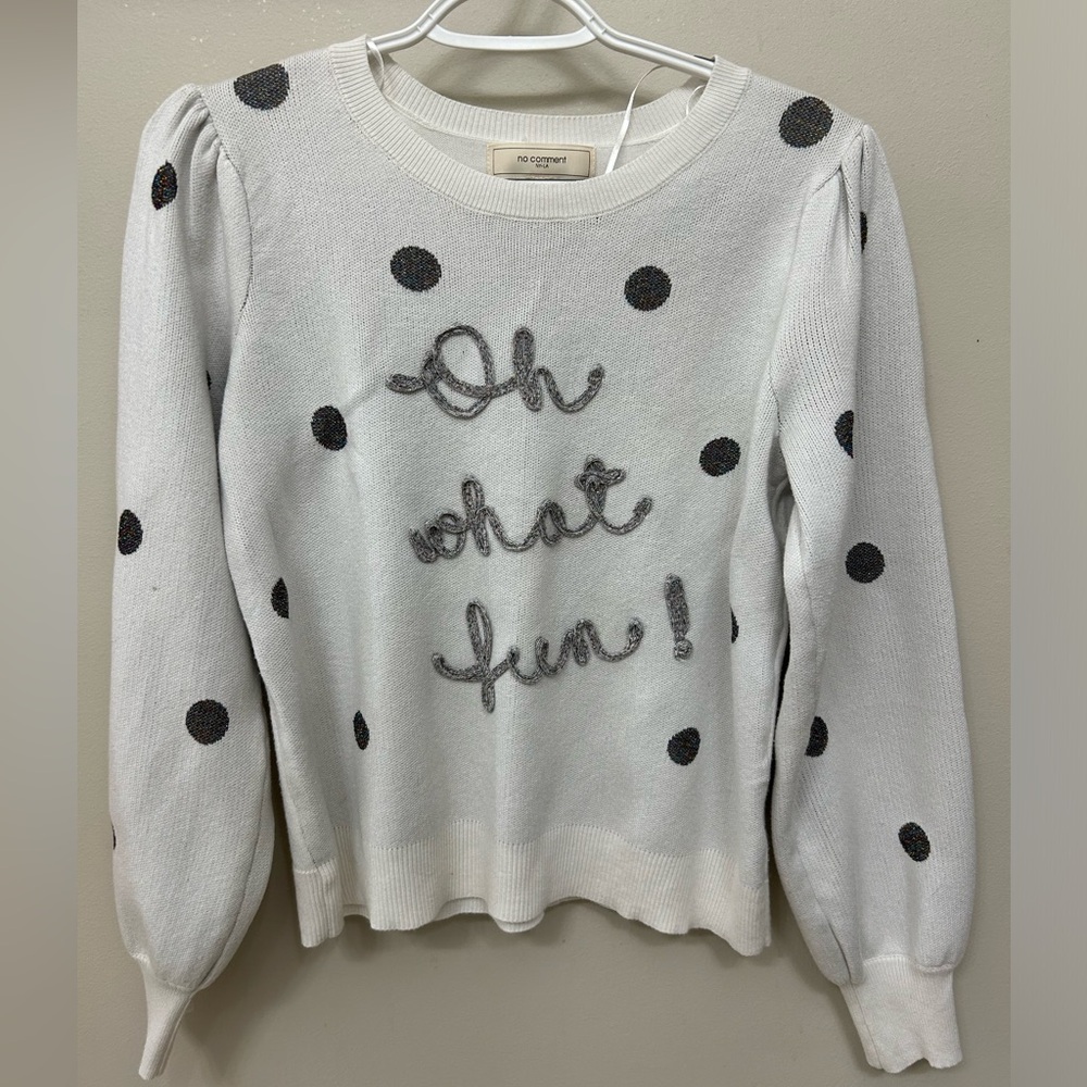 “Oh What Fun” Christmas sweater